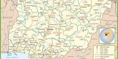 Комплетна мапа на нигерија